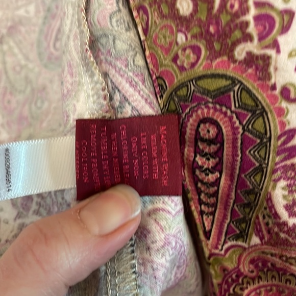 212 Collection Paisley 3/4 Sleeve Blouse - Picture 9 of 10